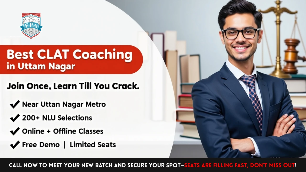 CLAT COACHING IN UTTAM NAGAR BANNER