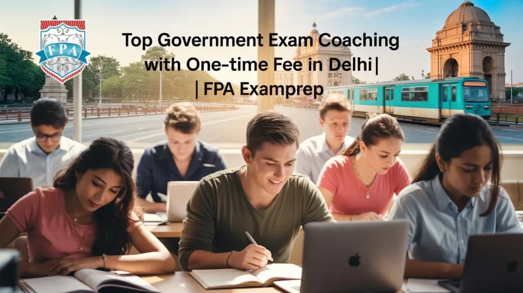 Top Government Exam Coaching with One-Time Fee in Delhi | FPA EXAMPREP