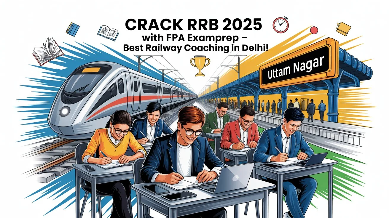 best RRB Coaching in Uttam Nagar
